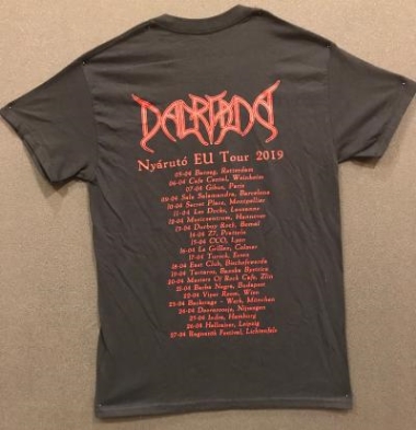 Dalriada: Nyárutó - Warrior Tour T-shirt